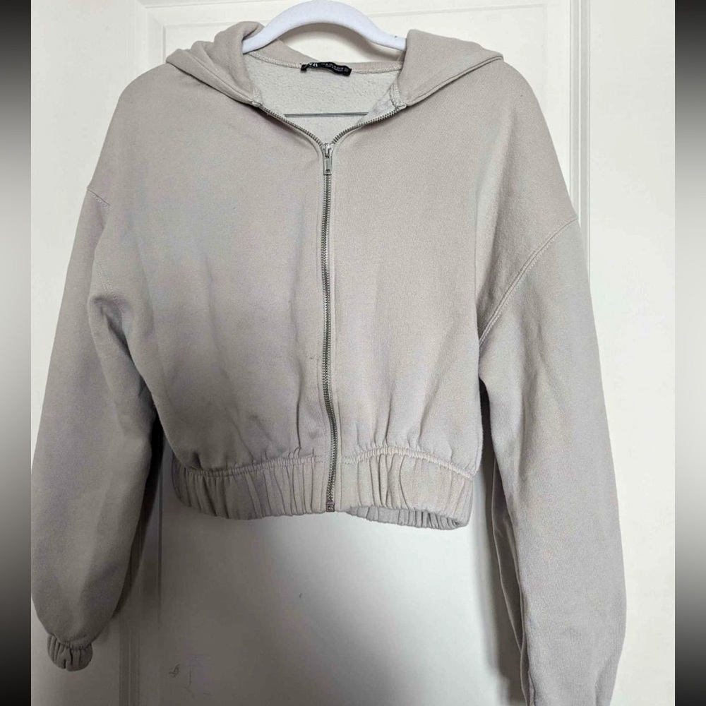 Women’s Zara Cropped Sweater Hoodie